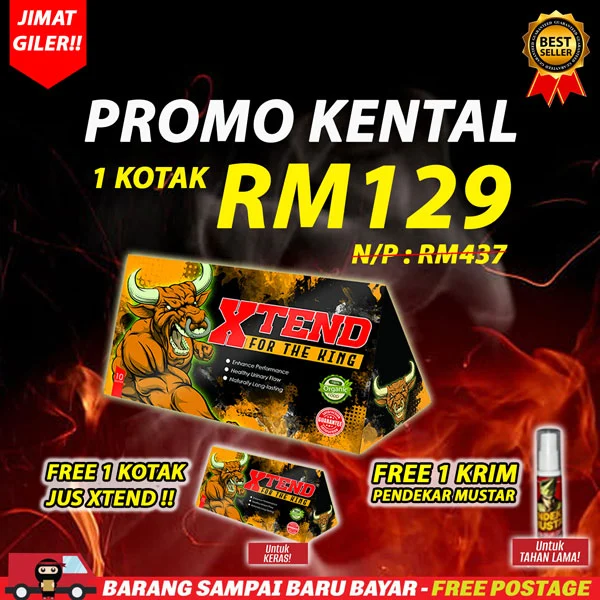 PROMO KENTAL – 1 KOTAK XTEND + 3 FREEGIFT